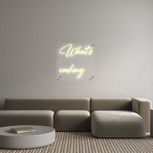 Custom Neon: What's
cooki...