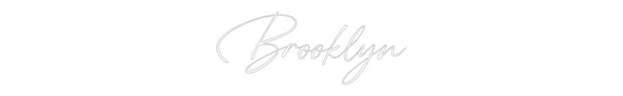 Custom Neon: Brooklyn