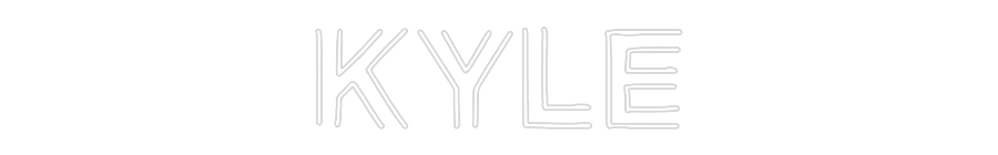 Custom Neon: KYLE