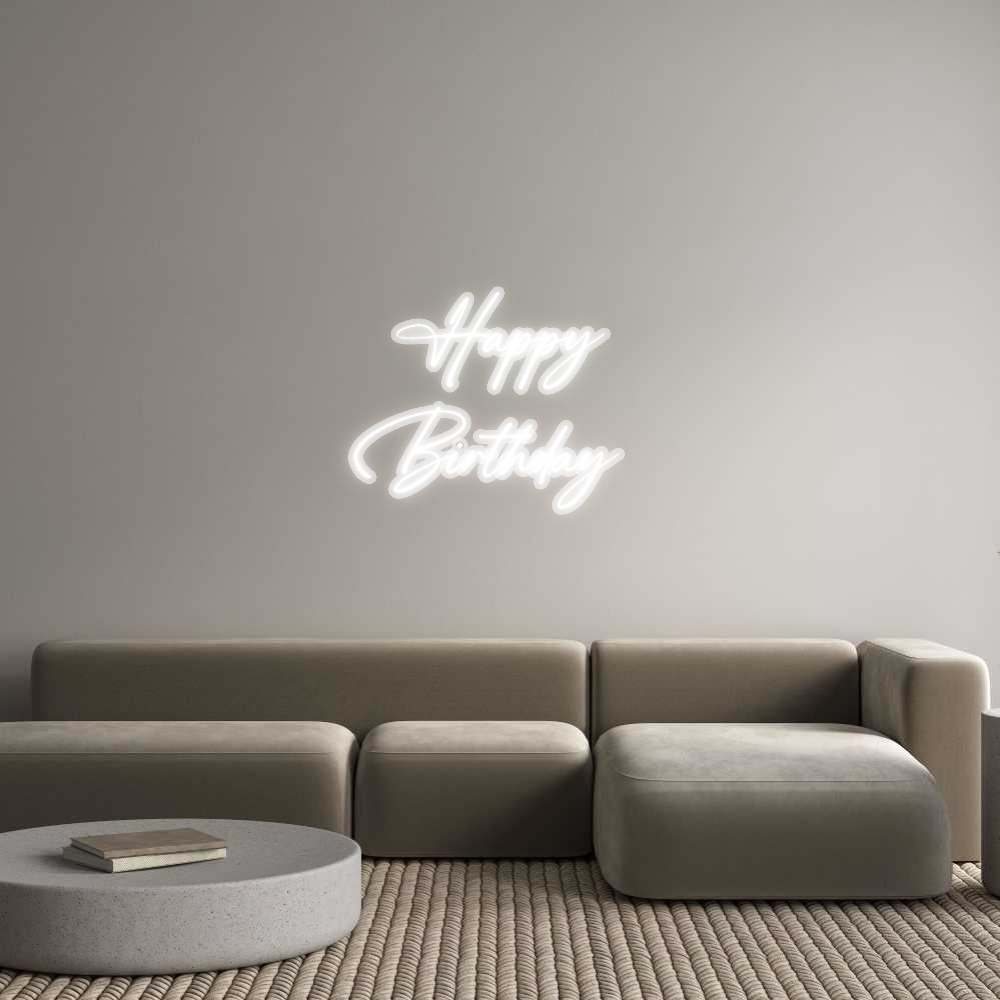 Custom Neon: Happy
Birthd...
