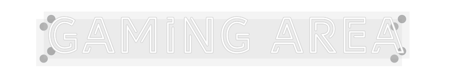 Custom Neon: Gaming area