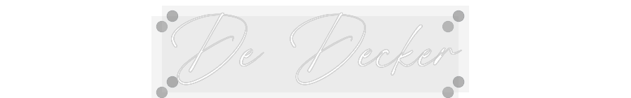 Custom Neon: De Decker