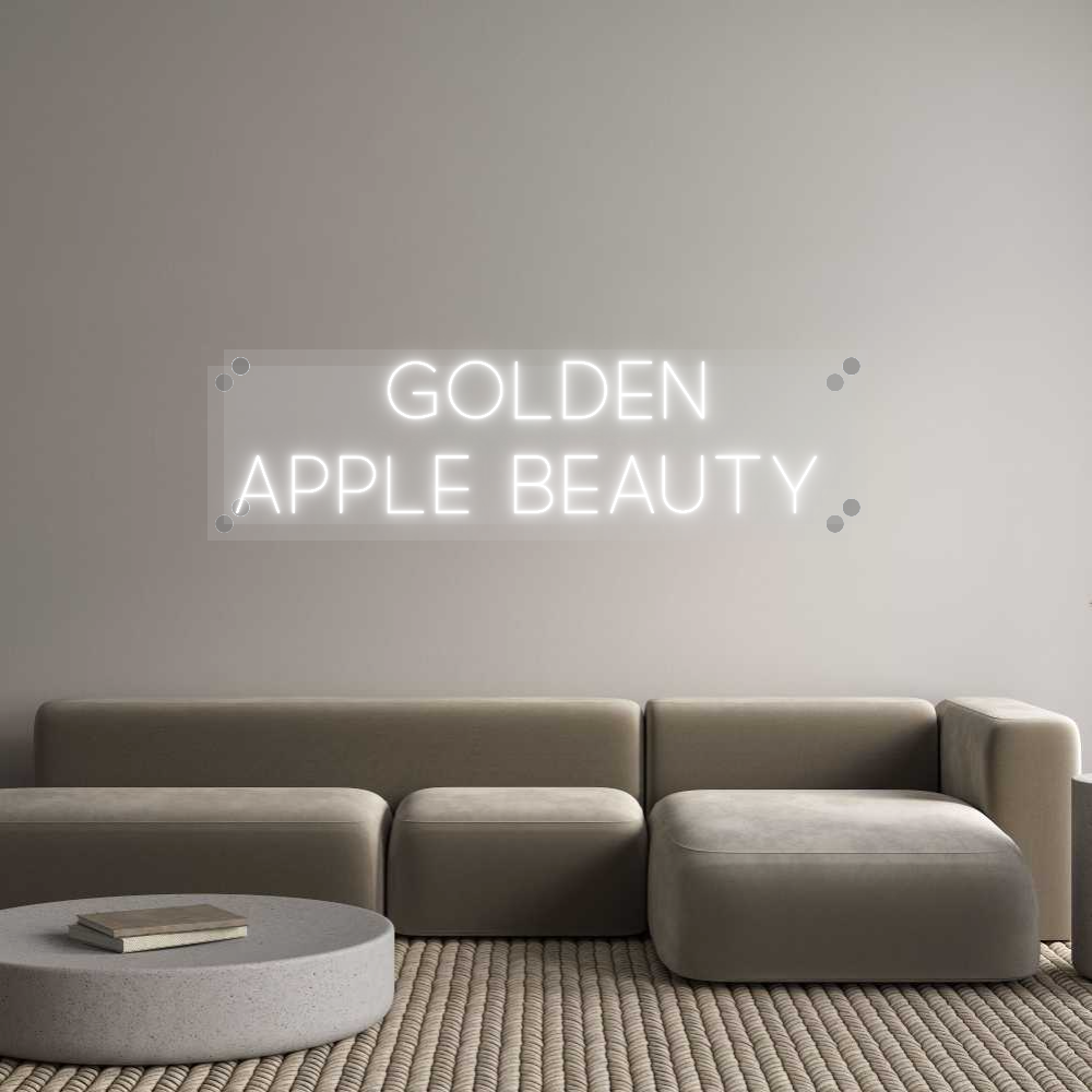 Custom Neon: Golden
Apple...