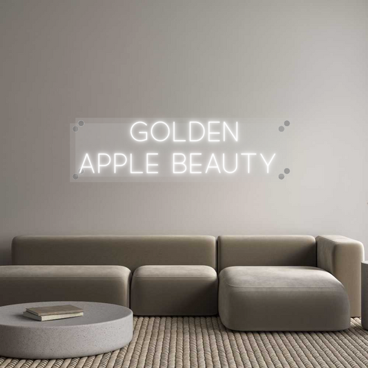 Custom Neon: Golden
Apple...