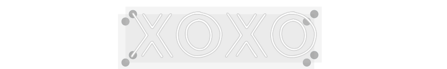 Custom Neon: XOXO