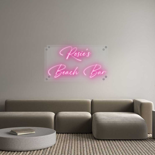 Custom Neon: Rosie's 
Bea...