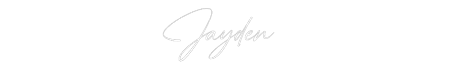 Custom Neon: Jayden