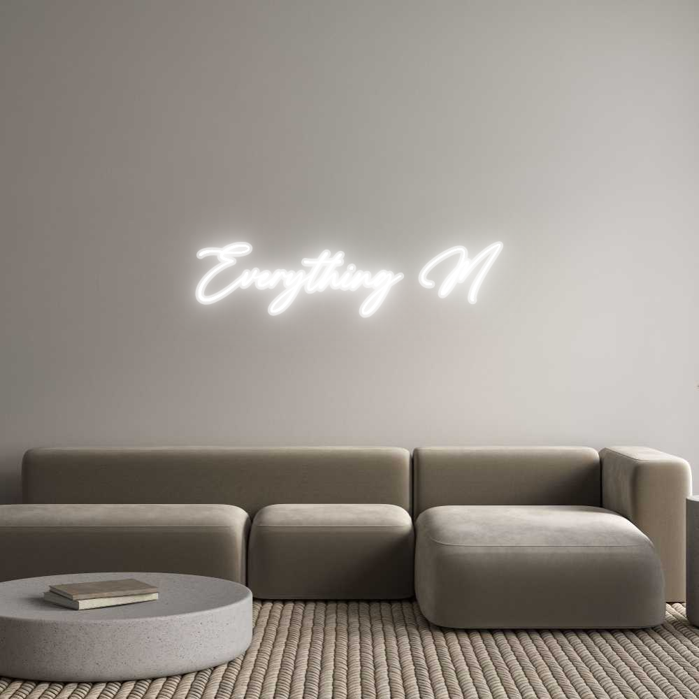 Custom Neon: Everything M