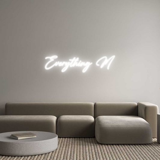 Custom Neon: Everything M