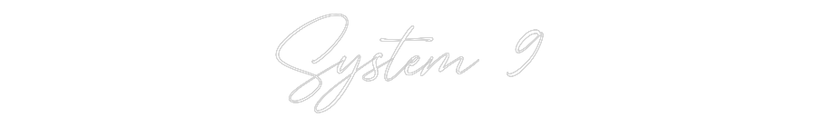 Custom Neon: System 9