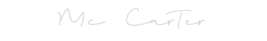 Custom Neon: Mc Carter