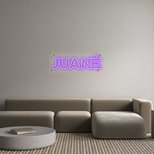 Custom Neon: Juanè