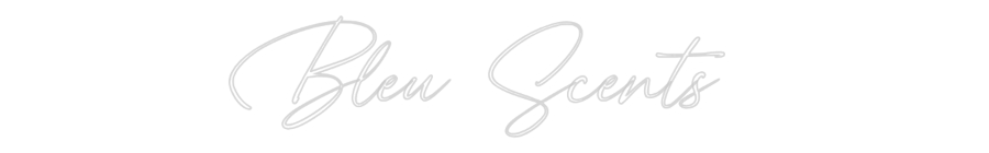 Custom Neon: Bleu Scents