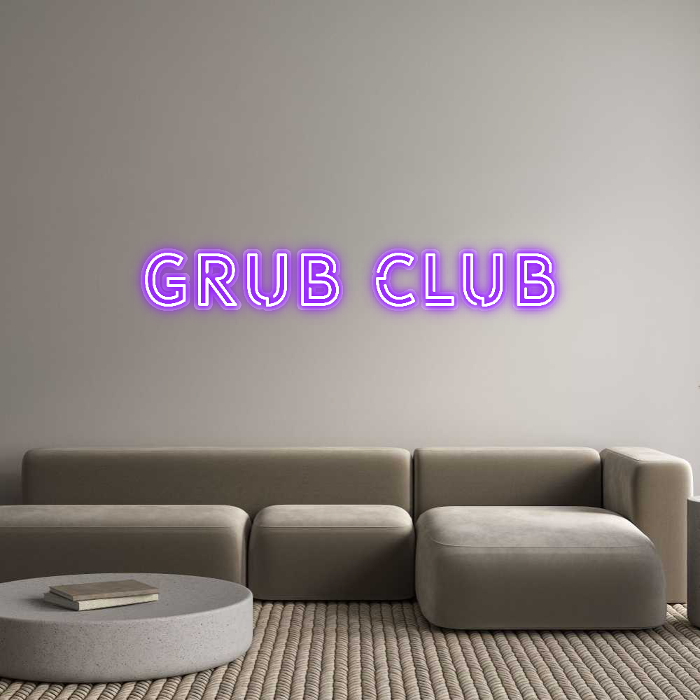 Custom Neon: Grub club