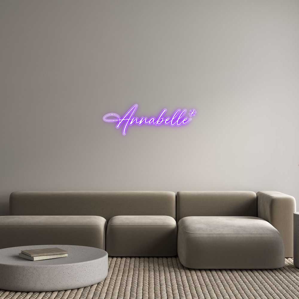 Custom Neon: Annabelle*