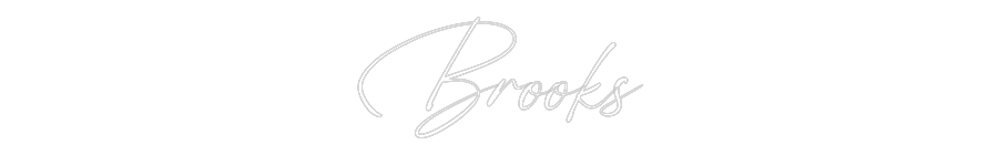 Custom Neon: Brooks