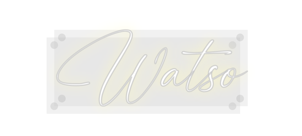 Custom Neon: Watso