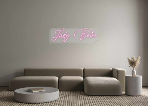 Custom Neon: Lady Bobo