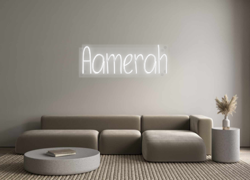 Custom Neon: Aamerah