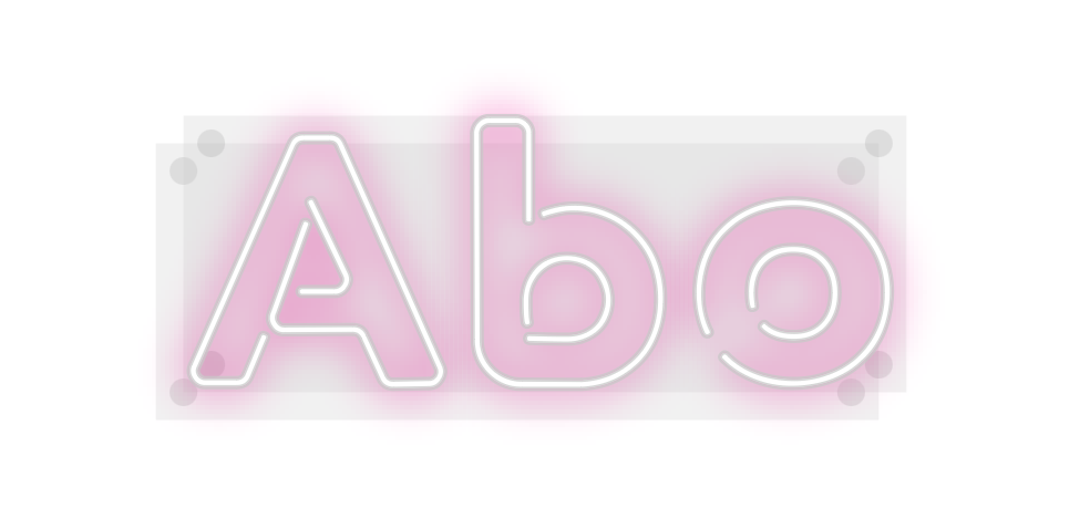 Custom Neon: Abo