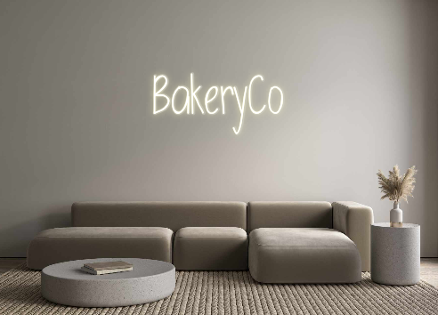 Custom Neon: BakeryCo