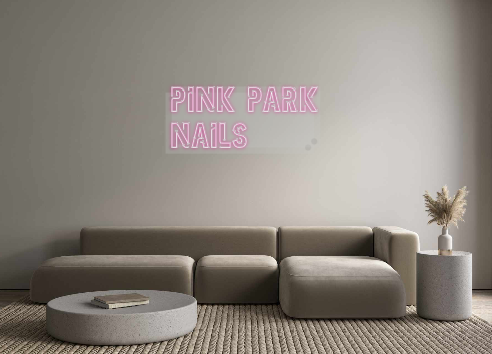 Custom Neon: Pink park
nails