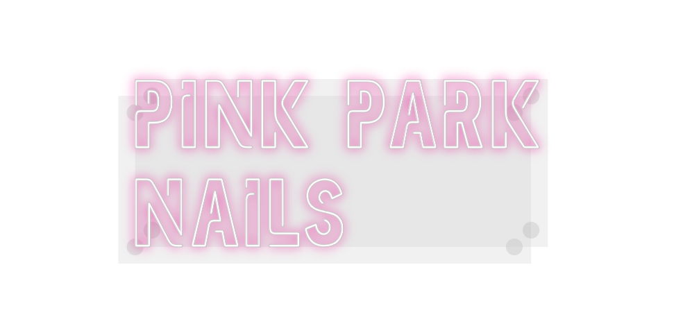 Custom Neon: Pink park
nails