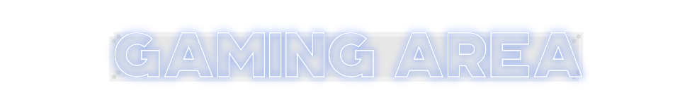 Custom Neon: Gaming area
