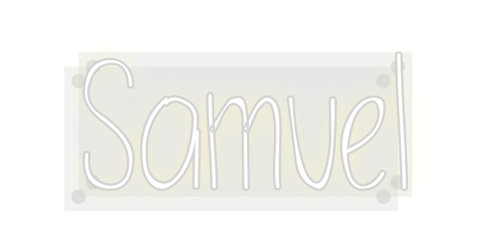 Custom Neon: Samuel
