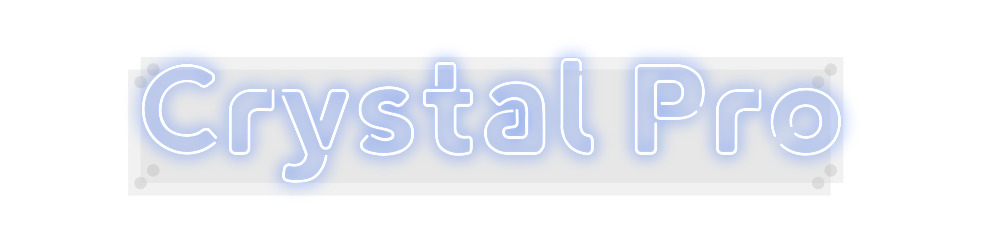 Custom Neon: Crystal Pro