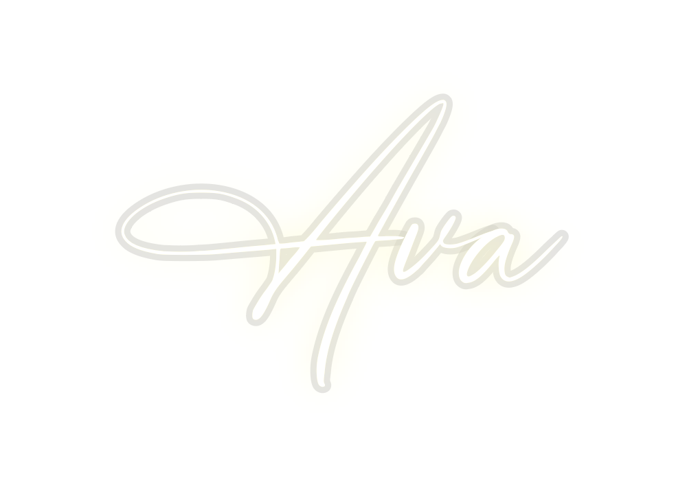 Custom Neon: Ava