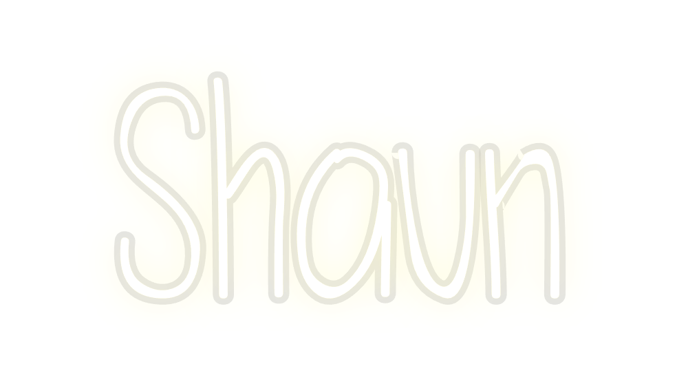 Custom Neon: Shaun