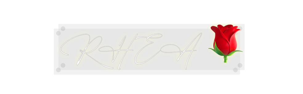 Custom Neon: RHEA 🌹