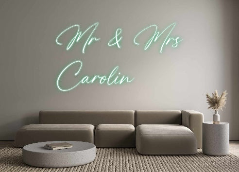 Custom Neon: Mr & Mrs
Car...