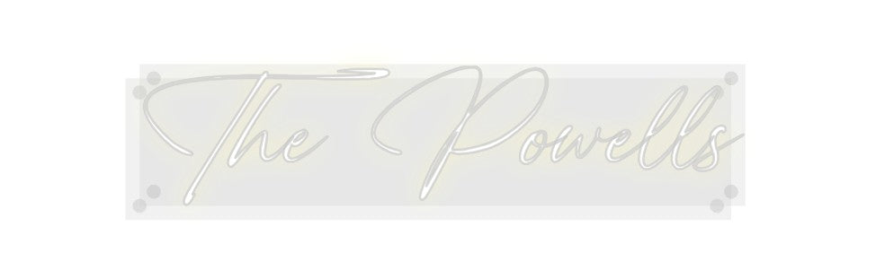 Custom Neon: The Powells