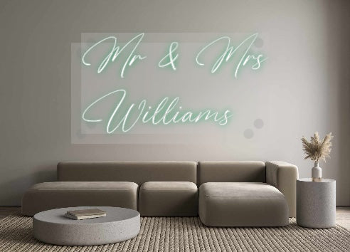 Custom Neon: Mr & Mrs
Wil...