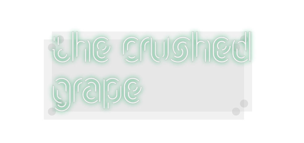 Custom Neon: The Crushed
...