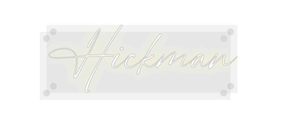 Custom Neon: Hickman