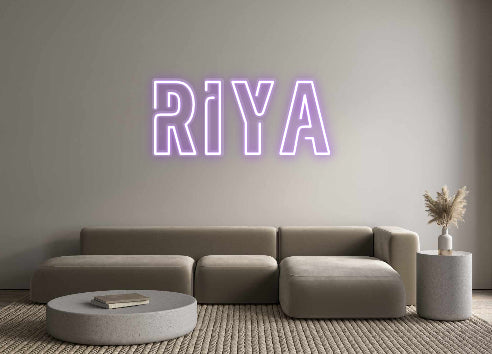 Custom Neon: RIYA