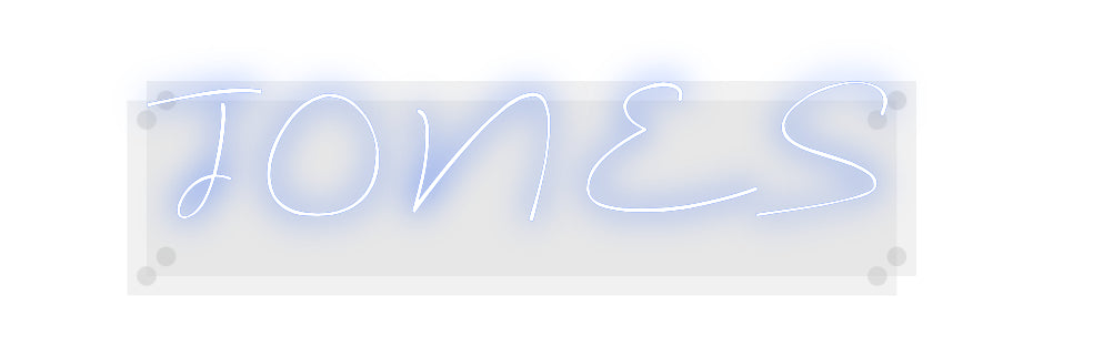 Custom Neon: JONES