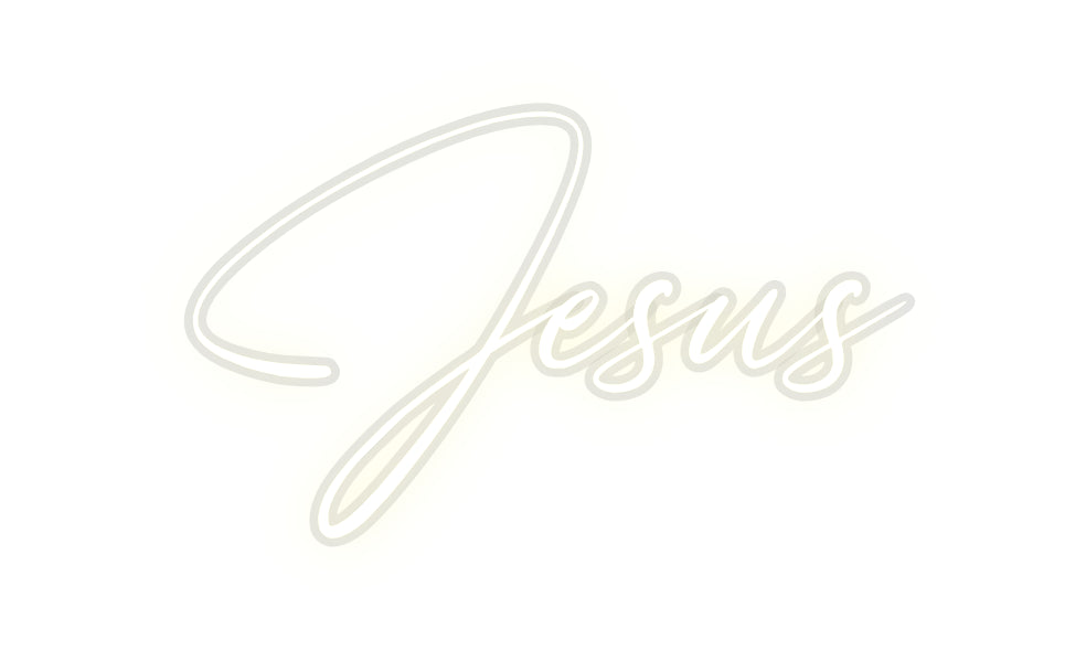 Custom Neon: Jesus