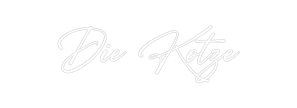 Custom Neon: Die Kotze