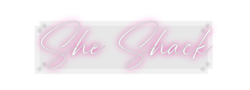 Custom Neon: She Shack