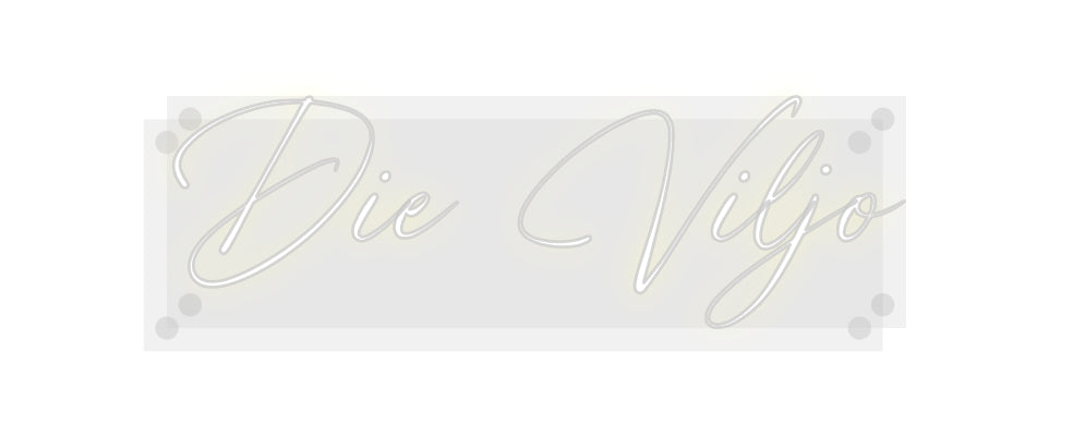 Custom Neon: Die Viljo