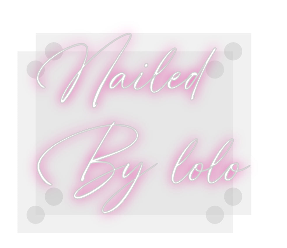 Custom Neon: Nailed
 By lolo