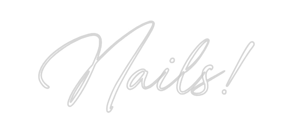 Custom Neon: Nails!