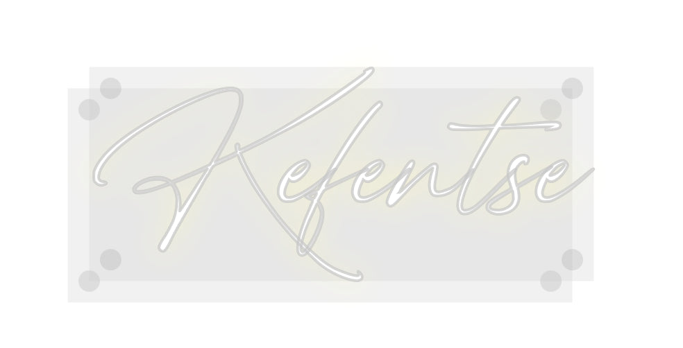 Custom Neon: Kefentse