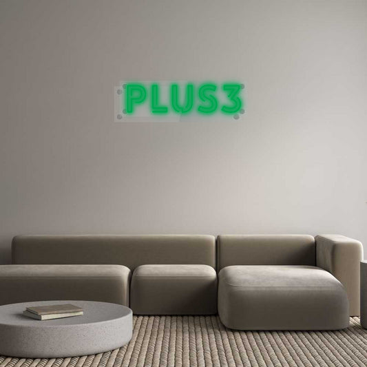 Custom Neon: PLUS3