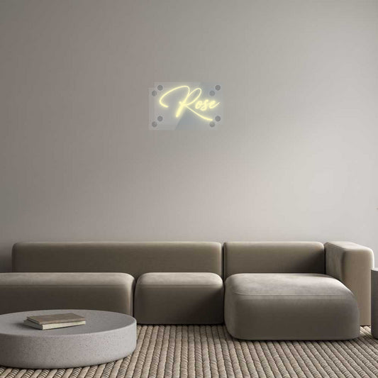 Custom Neon: Rose