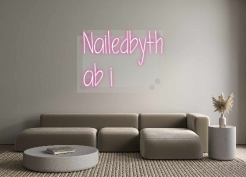 Custom Neon: Nailedbyth
a...